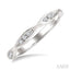 Stackable Diamond Wedding Band
