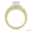 Round Shape Lovebright Diamond Engagement Ring