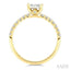 Round Shape Lovebright Diamond Engagement Ring