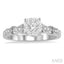 Round Shape Lovebright Diamond Engagement Ring