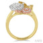Round Shape Halo Lovebright Diamond Fashion Ring