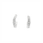 Sterling Silver Diamond Earrings