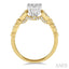 Round Shape Lovebright Diamond Ring