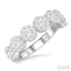 Round Shape 7 Stone Lovebright Essential Diamond Wedding Band