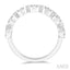 Round Shape 7 Stone Lovebright Essential Diamond Wedding Band