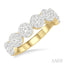 Round Shape 7 Stone Lovebright Essential Diamond Wedding Band