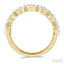 Round Shape 7 Stone Lovebright Essential Diamond Wedding Band