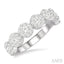 Round Shape 7 Stone Lovebright Essential Diamond Wedding Band