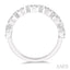 Round Shape 7 Stone Lovebright Essential Diamond Wedding Band