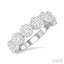 Round Shape 7 Stone Lovebright Essential Diamond Wedding Band