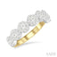 Round Shape 7 Stone Lovebright Essential Diamond Wedding Band