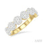 Round Shape 7 Stone Lovebright Essential Diamond Wedding Band