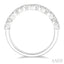 Round Shape 7 Stone Lovebright Essential Diamond Wedding Band