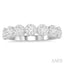 Round Shape 7 Stone Lovebright Essential Diamond Wedding Band