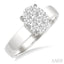 Oval Shape Lovebright Diamond Ring