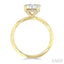 Round Shape Lovebright Diamond Engagement Ring