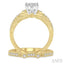 Round Shape Lovebright Diamond Wedding Set