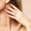 Round Shape Lovebright Diamond Engagement Ring