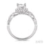 Princess Shape Diamond Engagement Ring