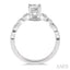 Princess Shape Diamond Engagement Ring