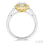 Round Shape Halo Lovebright Diamond Fashion Ring