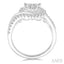 Heart Shape Halo Lovebright Diamond Engagement Ring