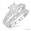 Round Shape Lovebright Diamond Wedding Set