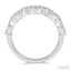 Round Shape 5 Stone Lovebright Essential Diamond Wedding Band