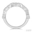 Round Shape 5 Stone Lovebright Essential Diamond Wedding Band