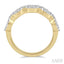 Round Shape 5 Stone Lovebright Essential Diamond Wedding Band