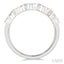 Round Shape 5 Stone Lovebright Essential Diamond Wedding Band