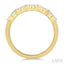 Round Shape 5 Stone Lovebright Essential Diamond Wedding Band