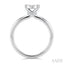 Oval Shape Lovebright Diamond Engagement Ring