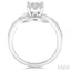 Round Shape Lovebright Diamond Engagement Ring