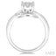 Round Shape Lovebright Diamond Engagement Ring