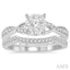 Round Shape Lovebright Diamond Wedding Set