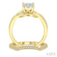 Round Shape Lovebright Diamond Wedding Set