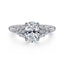 Oval Diamond Engagement Ring