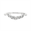 Curved Diamond Wedding Ring