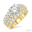 Round Shape Semi-Mount Diamond Engagement Ring