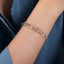 Bujukan Sterling Silver Link Bracelet
