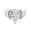 Marquise Diamond Wide Engagement Ring