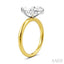 Marquise Shape Semi-Mount Diamond Engagement Ring
