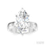 Marquise Shape Semi-Mount Diamond Engagement Ring
