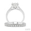 Round Shape Lovebright Diamond Wedding Set