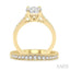 Round Shape Lovebright Diamond Wedding Set