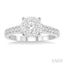 Round Shape Lovebright Essential Diamond Engagement Ring