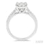 Round Shape Lovebright Essential Diamond Engagement Ring