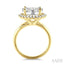 Round Shape Halo Lovebright Essential Diamond Engagement Ring