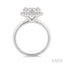 Round Shape Halo Lovebright Essential Diamond Engagement Ring